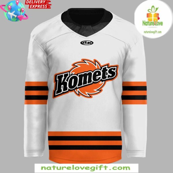 2025 Fort Wayne Komets White Hockey Jersey