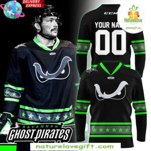 2025 Ghost Pirates Hockey Jersey Athletic Knit Ghost Eyes