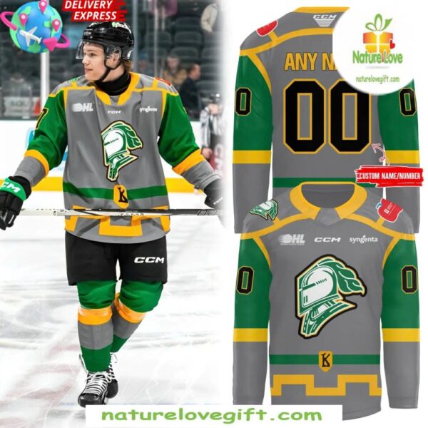 2025 London Knights Midwest Division Champions Jersey