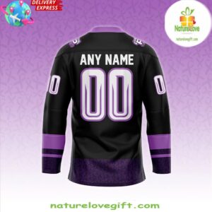 Portland Winterhawks Fight Cancer 2025 Jersey