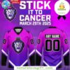 2025 Reading Royals Hockey Jersey Stick It to Cancer Fundraiser