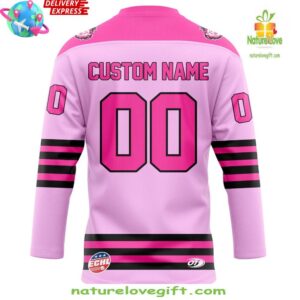 Reading Royals Pink in the Rink 2025 Hockey Jersey