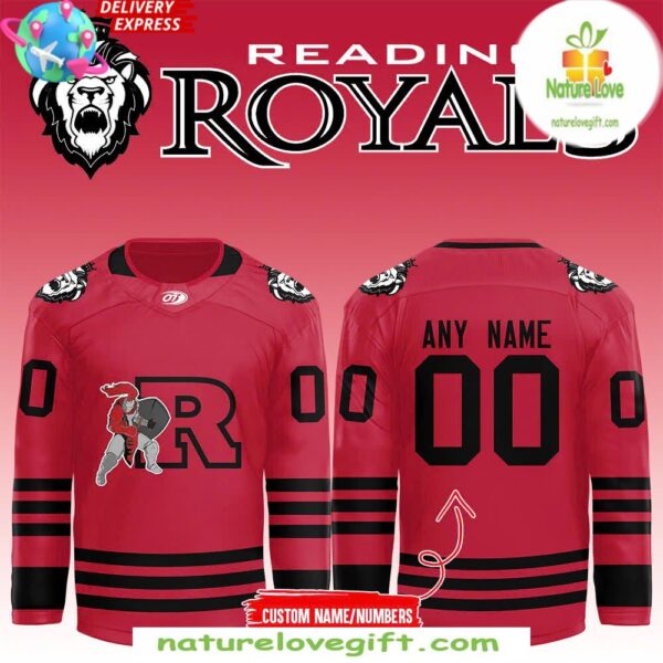 2025 Reading Royals Red Knights Hockey Jersey