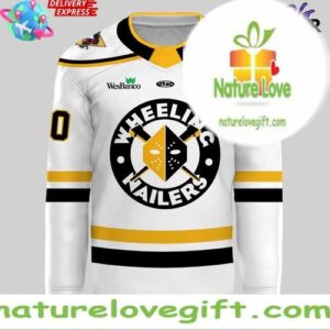 Wheeling Nailers New Uniforms 2025 White Hockey Jersey InspirDG 2