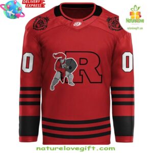 Reading Red Knights Uniform 2025–26 Hockey Jersey InspirDG 2