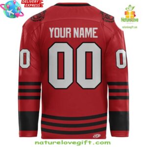 Reading Red Knights Uniform 2025–26 Hockey Jersey InspirDG 3