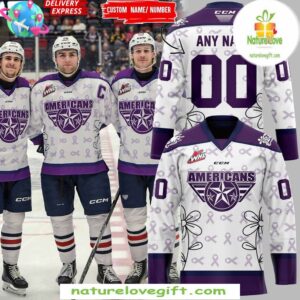 Alzheimer’s Awareness Tri-City Americans Hockey Jersey