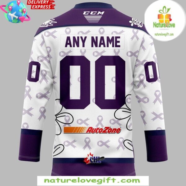Alzheimer’s Awareness Tri-City Americans Hockey Jersey