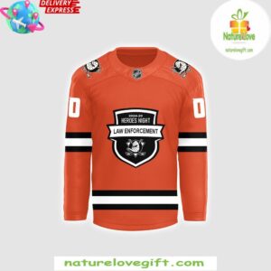 Anaheim Ducks Law Enforcement Appreciation Night 2024 Hockey Jersey