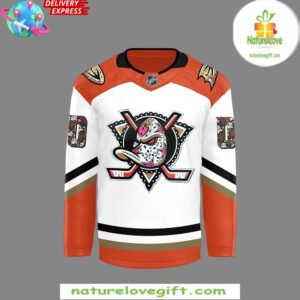 Anaheim Ducks Dia De Los Muertos 2024 Hockey Jersey