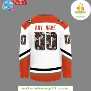 Anaheim Ducks Dia De Los Muertos 2024 Hockey Jersey