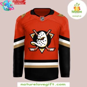 Anaheim Ducks Hello Kitty Limited Edition Hockey Jersey