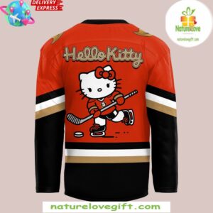 Anaheim Ducks Hello Kitty Limited Edition Hockey Jersey