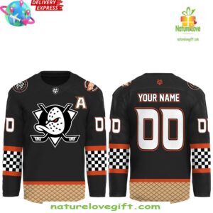 Anaheim Ducks Vans Off The Wall Special Hockey Jersey