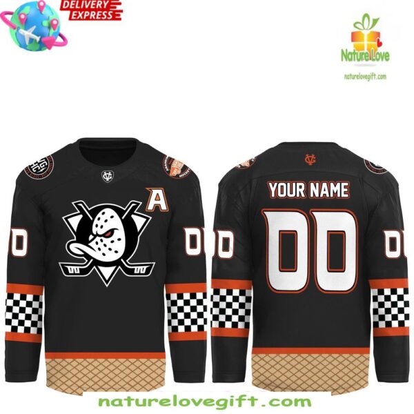 Anaheim Ducks Hockey Jersey by Vans Off The Wall