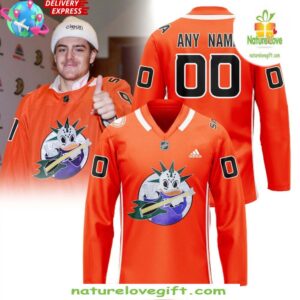 Anaheim Ducks Hockey Jersey ORANGEWOOD NHL Jersey