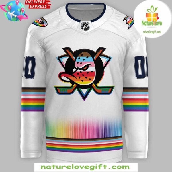 Anaheim Ducks Pride Hockey Jersey Special Edition