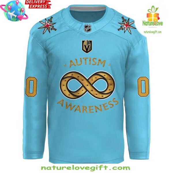 Autism Awareness Vegas Golden Knights 2025 Hockey Jersey