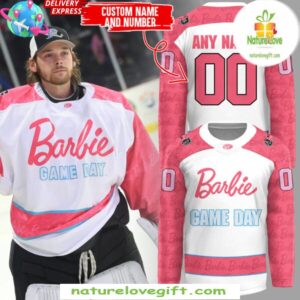 Barbie Game Day 2025 Quad City Storm Hockey Jersey