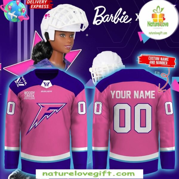 Barbie Night 2025 Minnesota Frost Hockey Jersey