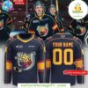 Barrie Colts 2025-25 Black Hockey Jersey New Uniform