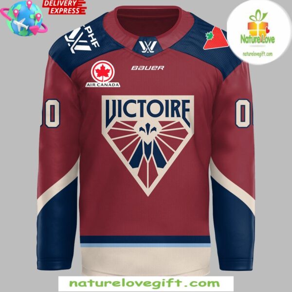 Bauer PWHL Montreal Hockey Jersey Victoire Special Edition