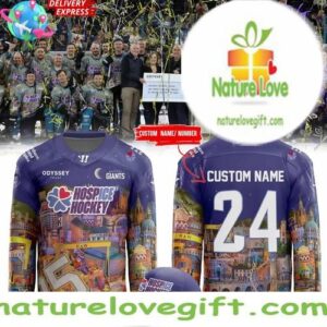 Belfast Giants 2025 Jersey Support Northern Ireland Childrens Hospice