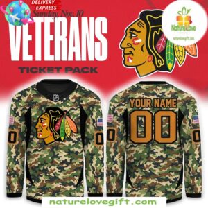 Blackhawks Military Appreciation Hockey Jersey Special Edition