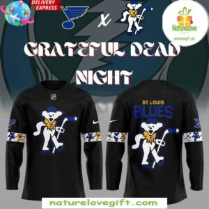 Blues Grateful Dead Hockey Jersey St Louis NHL Fan Gear