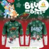 Bluey and Bingo Minnesota Wild Special Hockey Jersey