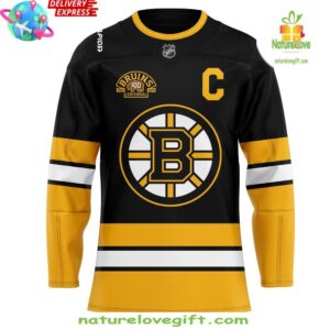 Boston Bruins 100th Anniversary Limited Edition Hockey Jersey