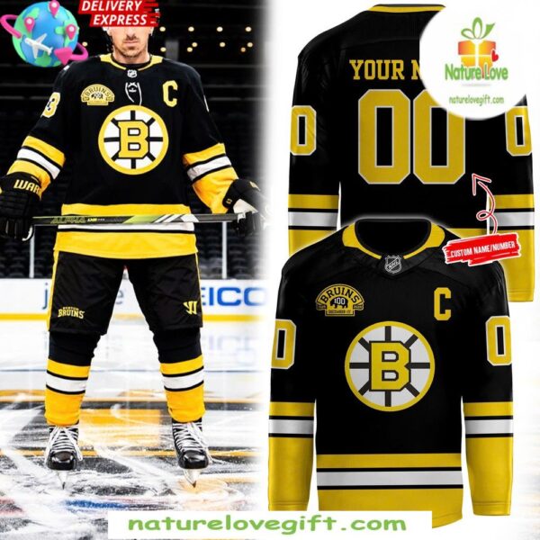 Boston Bruins 2025 Centennial Game Hockey Jersey