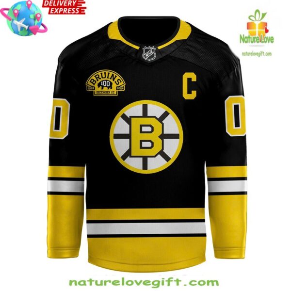 Boston Bruins 2025 Centennial Game Hockey Jersey