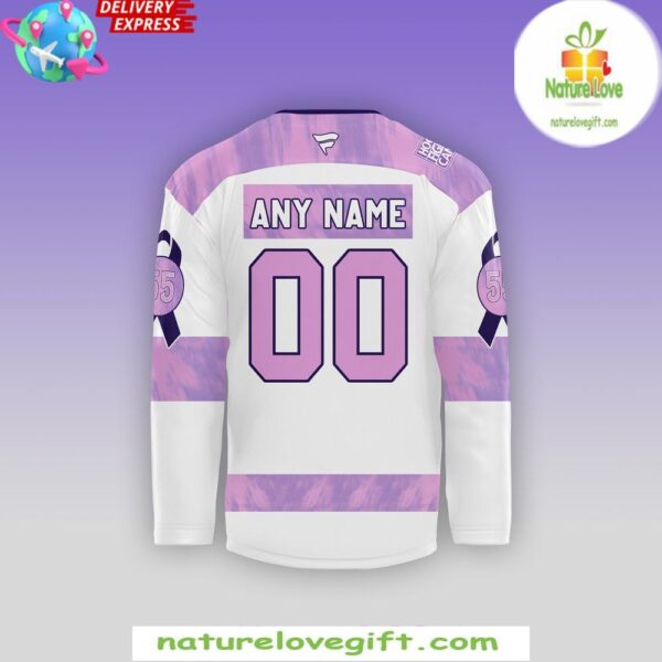 Boston Bruins 2025 Hockey Fights Cancer Jersey