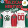 Boston Bruins 2025 Mexican Heritage Night Hockey Jersey