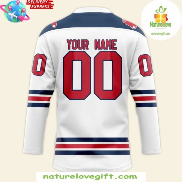 Boston Bruins Hockey Jersey 2025 Red Sox Night Crossover
