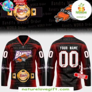 Buffalo Bandits 2025 Hockey Jersey Wrestling Night Edition