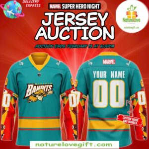 Buffalo Bandits 2025 Marvel Super Hero Jersey
