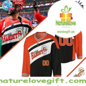 Buffalo Bandits 2025 NLL Jersey Hockey Fan Apparel