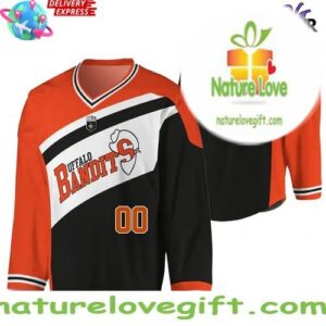 Buffalo Bandits 2025 NLL Cup Official Hockey Jersey InspirDG 2