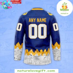 Buffalo Sabres 75th Anniversary of Peanuts Jersey