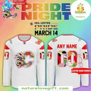 Calgary Flames 2025 Pride Night Jersey NHL Hockey