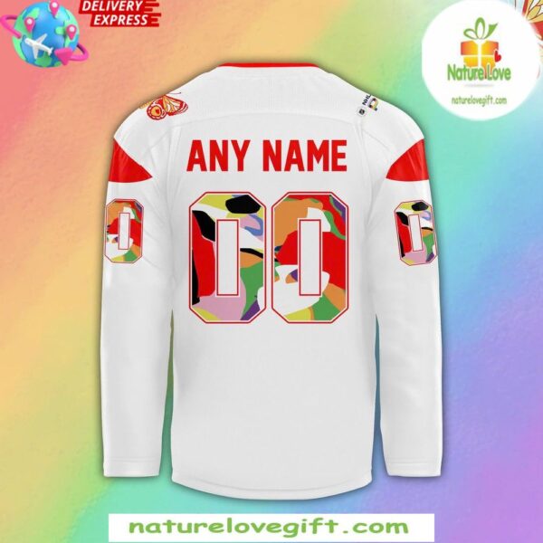 Calgary Flames 2025 Pride Night Jersey NHL Hockey