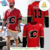 Calgary Flames 2025 Red Jersey Hockey Fan Apparel