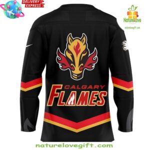 Calgary Flames New Uniform 202425 Hockey Jersey