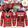 Calgary Hitmen Teddy Bear Toss Hockey Jersey Premium Fan Wear