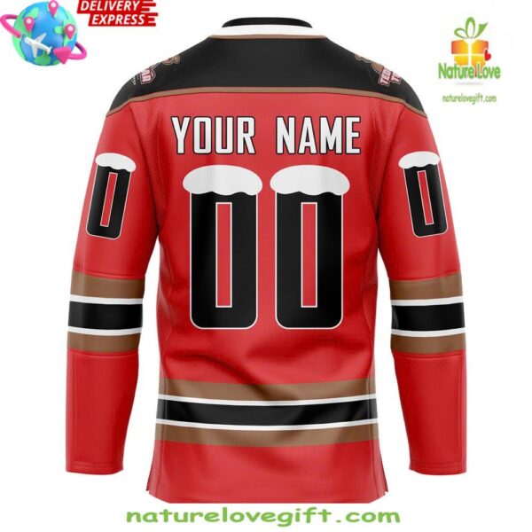 Calgary Hitmen Teddy Bear Toss Hockey Jersey Premium Fan Wear