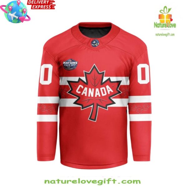 Canada Hockey Jersey 2025 4 Nation Face Off