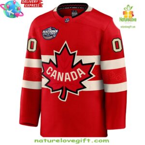 4 Nation Face Off 2025 Canada Ice Hockey Jersey