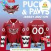 Carolina Thunderbirds 2025 Pucks and Paws Jersey